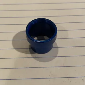 AN819-6D Aluminum Anodized 2024-T6 Sleeve Flared Tube Fitting Aerospace Aviation